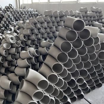 ASTM B423 Incoloy 825 αγκώνα μεγάλης ακτίνας